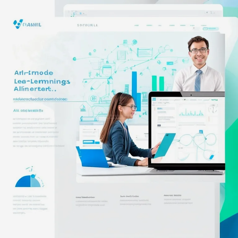 Group working on AI project